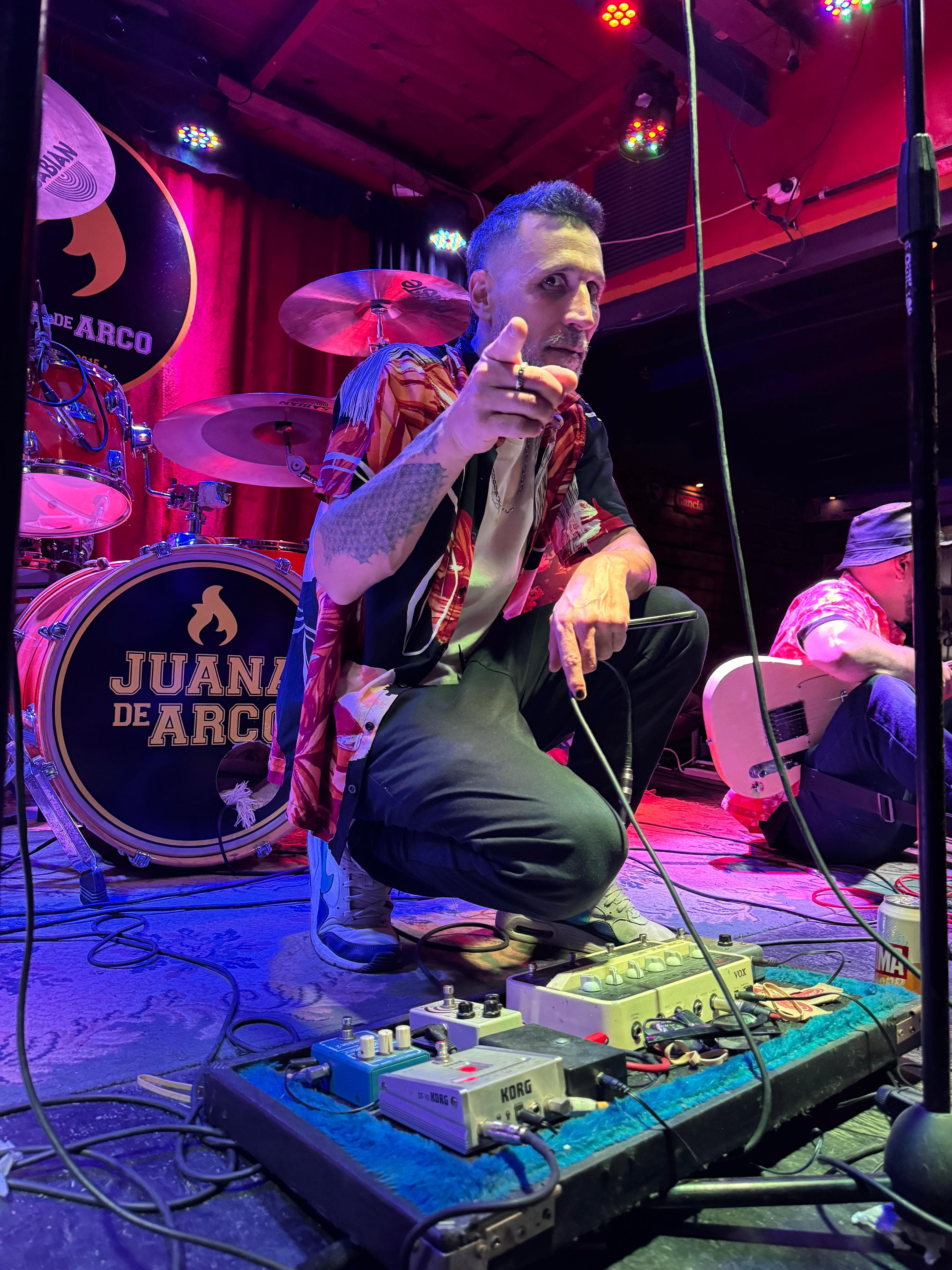 Dedos en guitarra
