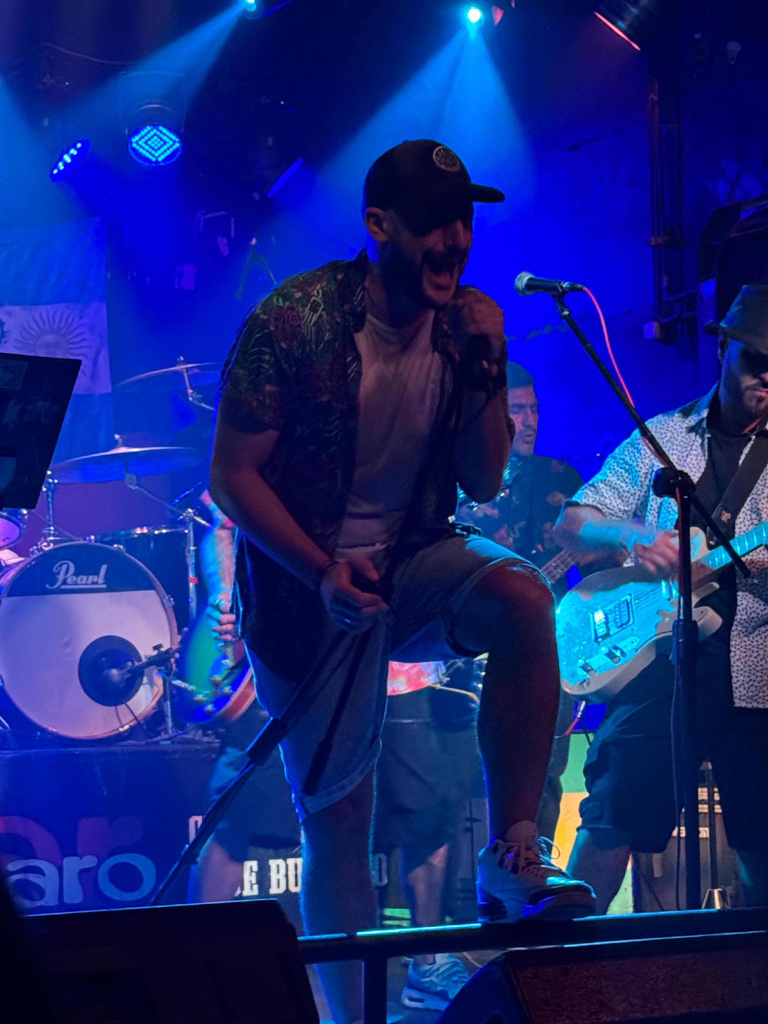 Cantante en show